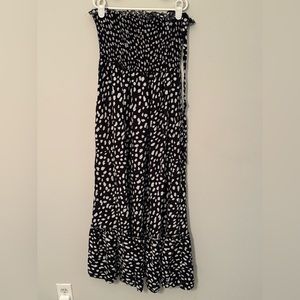LACEY TIE SHOULDER MAXI DRESS